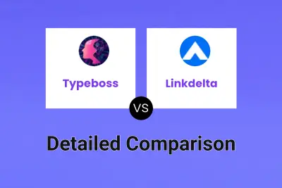 Typeboss vs Linkdelta Detailed comparison features, price