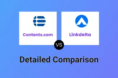 Contents.com vs Linkdelta Detailed comparison features, price