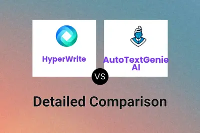 HyperWrite vs AutoTextGenie AI Detailed comparison features, price