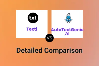 Texti vs AutoTextGenie AI Detailed comparison features, price