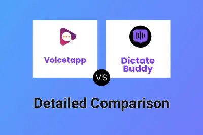 Voicetapp vs Dictate Buddy Detailed comparison features, price