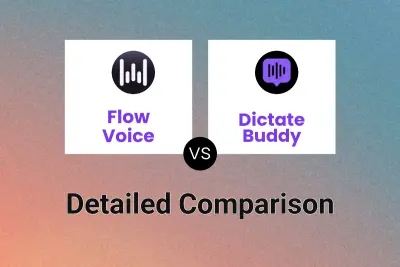 Flow Voice vs Dictate Buddy Detailed comparison features, price