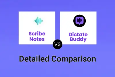 Scribe Notes vs Dictate Buddy Detailed comparison features, price