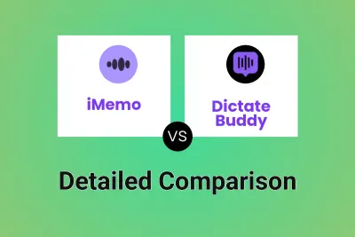 iMemo vs Dictate Buddy Detailed comparison features, price