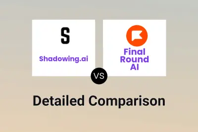 Shadowing.ai vs Final Round AI Detailed comparison features, price