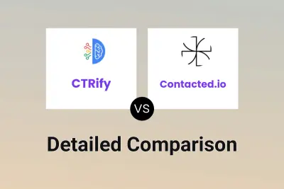 CTRify vs Contacted.io Detailed comparison features, price