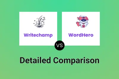 Writechamp vs WordHero Detailed comparison features, price