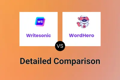 Writesonic vs WordHero Detailed comparison features, price