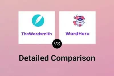 TheWordsmith vs WordHero Detailed comparison features, price