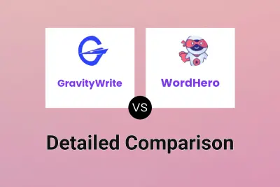 GravityWrite vs WordHero Detailed comparison features, price