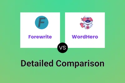 Forewrite vs WordHero Detailed comparison features, price