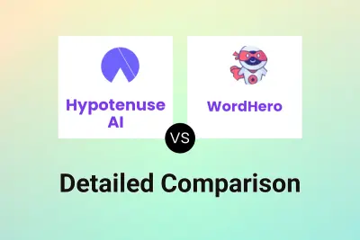 Hypotenuse AI vs WordHero Detailed comparison features, price