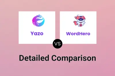 Yazo vs WordHero Detailed comparison features, price