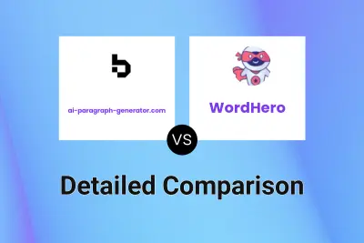 ai-paragraph-generator.com vs WordHero Detailed comparison features, price