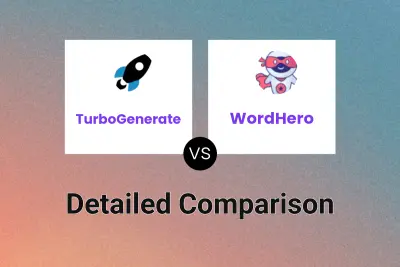 TurboGenerate vs WordHero Detailed comparison features, price