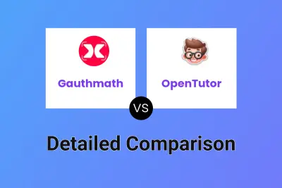 Gauthmath vs OpenTutor Detailed comparison features, price