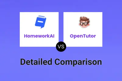 HomeworkAI vs OpenTutor Detailed comparison features, price