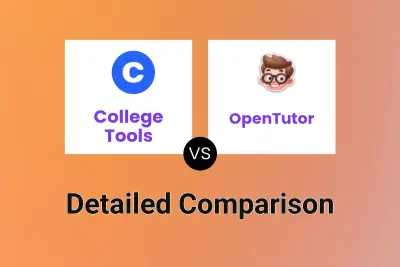 College Tools vs OpenTutor Detailed comparison features, price