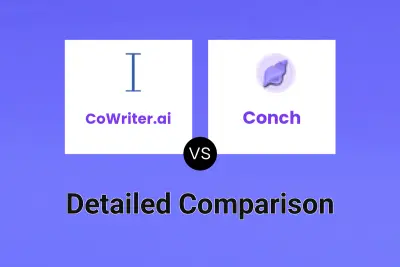 CoWriter.ai vs Conch Detailed comparison features, price