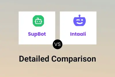 SupBot vs Intaali Detailed comparison features, price