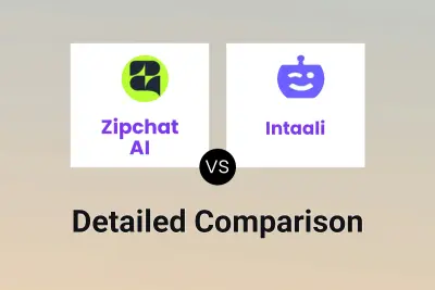 Zipchat AI vs Intaali Detailed comparison features, price