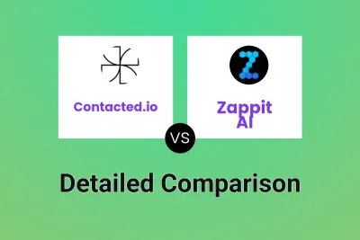 Contacted.io vs Zappit AI Detailed comparison features, price