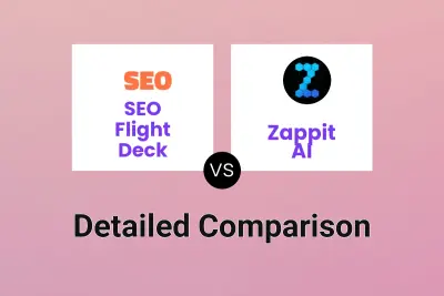 SEO Flight Deck vs Zappit AI Detailed comparison features, price