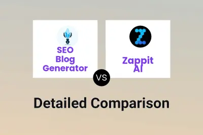 SEO Blog Generator vs Zappit AI Detailed comparison features, price