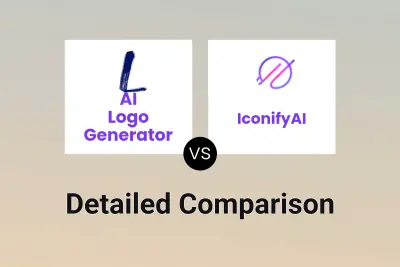 AI Logo Generator vs IconifyAI Detailed comparison features, price