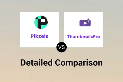 Pikzels vs ThumbnailsPro Detailed comparison features, price