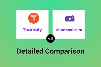 Thumbly vs ThumbnailsPro Detailed comparison features, price