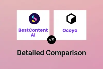 BestContent AI vs Ocoya Detailed comparison features, price