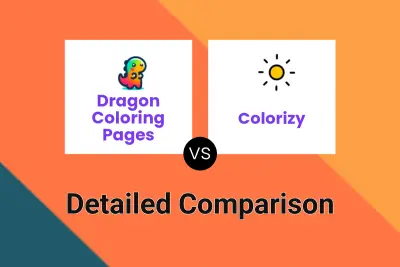 Dragon Coloring Pages vs Colorizy Detailed comparison features, price