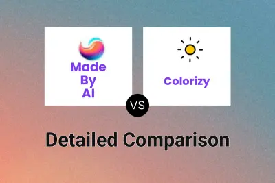 Made By AI vs Colorizy Detailed comparison features, price