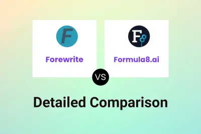 Forewrite vs Formula8.ai Detailed comparison features, price