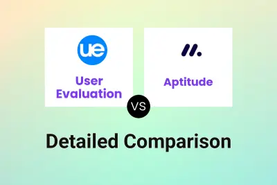 User Evaluation vs Aptitude