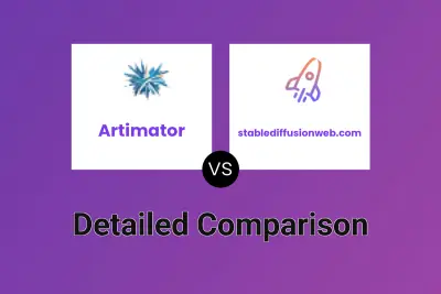 Artimator vs stablediffusionweb.com