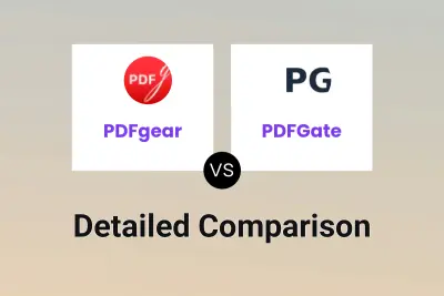 PDFgear vs PDFGate