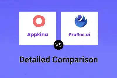 Appkina vs ProRes.ai Detailed comparison features, price