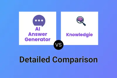 AI Answer Generator vs Knowledgie