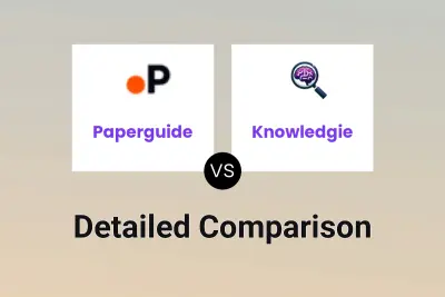 Paperguide vs Knowledgie