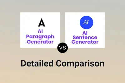 AI Paragraph Generator vs AI Sentence Generator