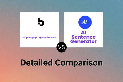 ai-paragraph-generator.com vs AI Sentence Generator