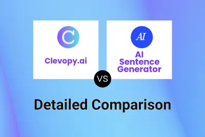 Clevopy.ai vs AI Sentence Generator