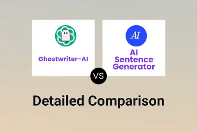 Ghostwriter-AI vs AI Sentence Generator