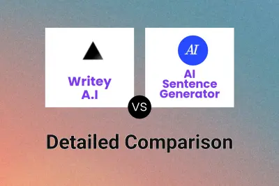 Writey A.I vs AI Sentence Generator