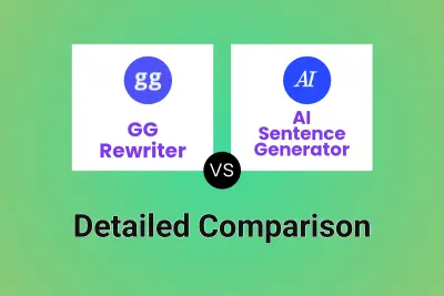 GG Rewriter vs AI Sentence Generator