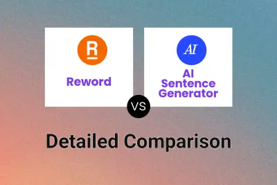 Reword vs AI Sentence Generator