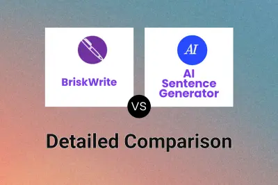 BriskWrite vs AI Sentence Generator