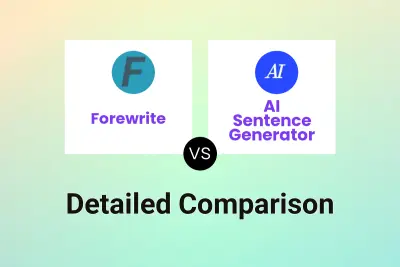 Forewrite vs AI Sentence Generator